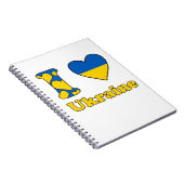 I Liebe Ukraine Notizblock (Rechte Seite)