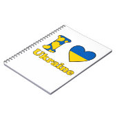 I Liebe Ukraine Notizblock (Linke Seite)