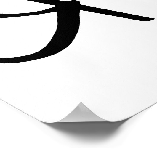 I Liebe Ukraine Poster (Ecke)