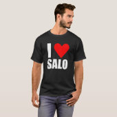 I Liebe Ukrainischer Salat T-Shirt (Vorne ganz)