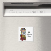 I Liebe Ukrainischer Tanz Magnet (In Situ (Geschirrspüler))