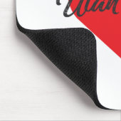 I Liebe Ulan Bator - Mongolei Mousepad (Ecke)
