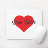 I Liebe Ulan Bator - Mongolei Mousepad (Mit Mouse)