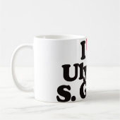 I Liebe Ulysses S Grant Kaffeetasse (Links)