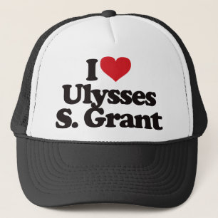 I Liebe Ulysses S Grant Truckerkappe