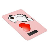 I Liebe Umbrella Cockatoos Magnet (Rechte Seite)