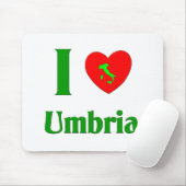 I Liebe Umbrien Italien Mousepad (Mit Mouse)