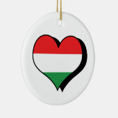 I Liebe Ungarn Ornament (Rechts)