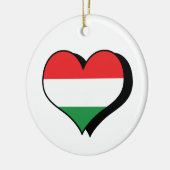 I Liebe Ungarn Ornament (Links)