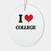 I Liebe-Uni Keramikornament (Links)