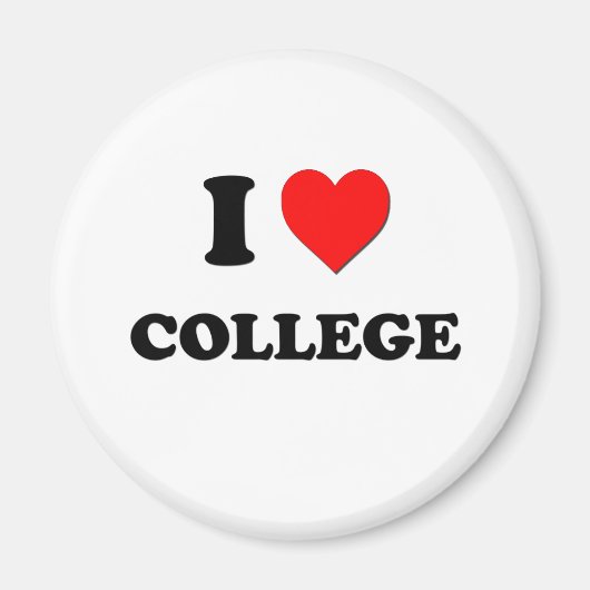 I LIEBE UNI MAGNET (Vorne)