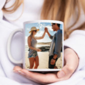 I Liebe uns Script One Foto Black Jumbo-Tasse