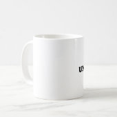 I Liebe-Unterwasserhockey Kaffeetasse (Vorderseite Links)