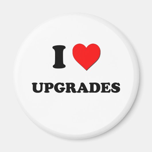 I Liebe-Upgrades Magnet (Vorne)