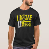 I Liebe Uran 245 Nuklear Engineering T-Shirt (Vorderseite)