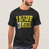 I Liebe Uran 245 Nuklear Engineering T-Shirt (Vorderseite)