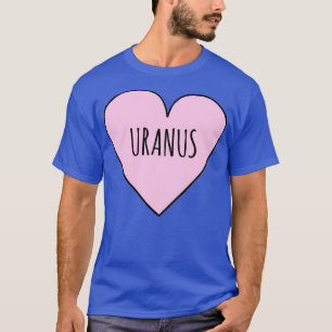 I Liebe Uranus Astronomie und Uranus Lover Valenti T-Shirt