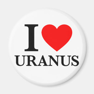 I Liebe Uranus Magnet