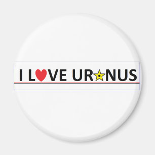 I Liebe Uranus Magnet
