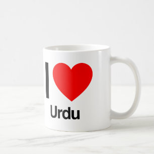 i Liebe urdu Kaffeetasse