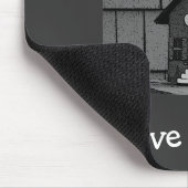 I Liebe, ursprüngliche Ansammlungen Mousepad (Ecke)