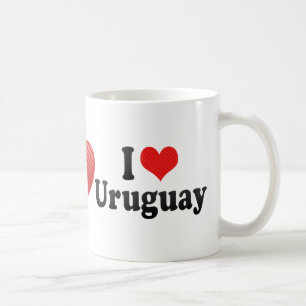 I Liebe Uruguay Kaffeetasse