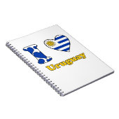 I Liebe Uruguay Notizblock (Rechte Seite)
