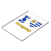 I Liebe Uruguay Notizblock (Linke Seite)