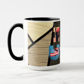 I LIEBE USA Design Tasse (Links)