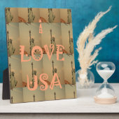 I LIEBE USA FOTOPLATTE (Seite)