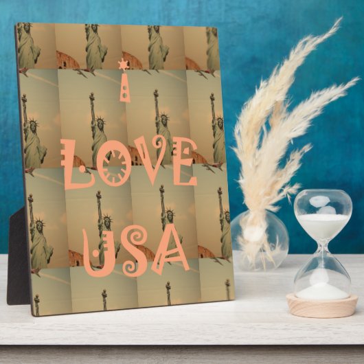 I LIEBE USA FOTOPLATTE (Seite)