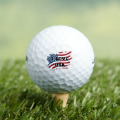 I LIEBE USA GOLFBALL (Insitu T-Shirt)