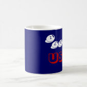 I LIEBE-USA-KAFFEE-TASSE KAFFEETASSE (Mittel)
