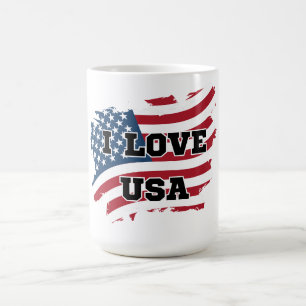 I LIEBE USA KAFFEETASSE