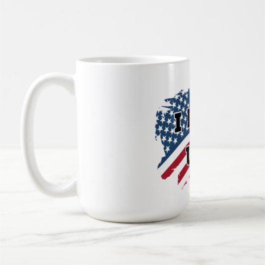 I LIEBE USA KAFFEETASSE (Links)