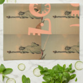 I LIEBE USA KÜCHENTUCH (Gefaltet)