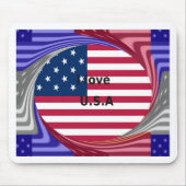 I LIEBE USA MOUSEPAD (Vorne)