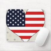 I Liebe USA Mousepad (Mit Mouse)