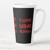 "I LIEBE USA" Niedlich Expression Design. Jetzt ka Milchtasse (Rechts)