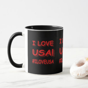 "I LIEBE USA" Niedlich Expression Design. Jetzt ka Tasse