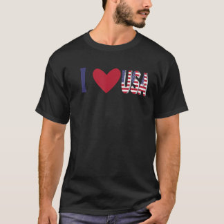 I Liebe USA Patriotic America T-Shirt