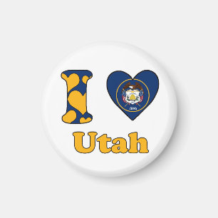 I Liebe Utah Magnet