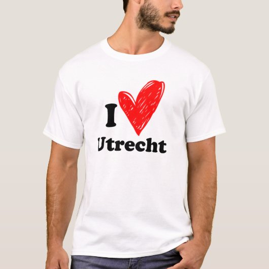 I Liebe Utrecht T-Shirt (Vorderseite)