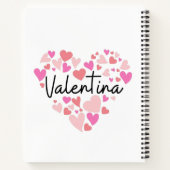 I Liebe Valentina Notizblock (Rückseite)