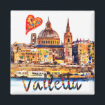 I Liebe Valletta Magnet<br><div class="desc">I Liebe Valletta</div>