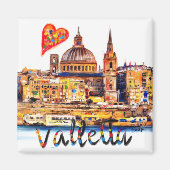 I Liebe Valletta Magnet (Vorne)