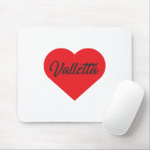 I Liebe Valletta - Malta Mousepad (Mit Mouse)