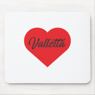 I Liebe Valletta - Malta Mousepad