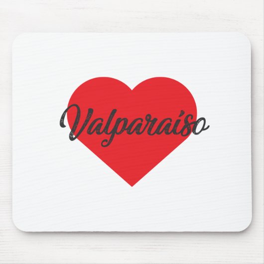 I Liebe Valparaiso - Chile Mousepad (Vorne)