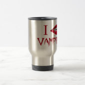 I Liebe Vampires Reisebecher (Mittel)